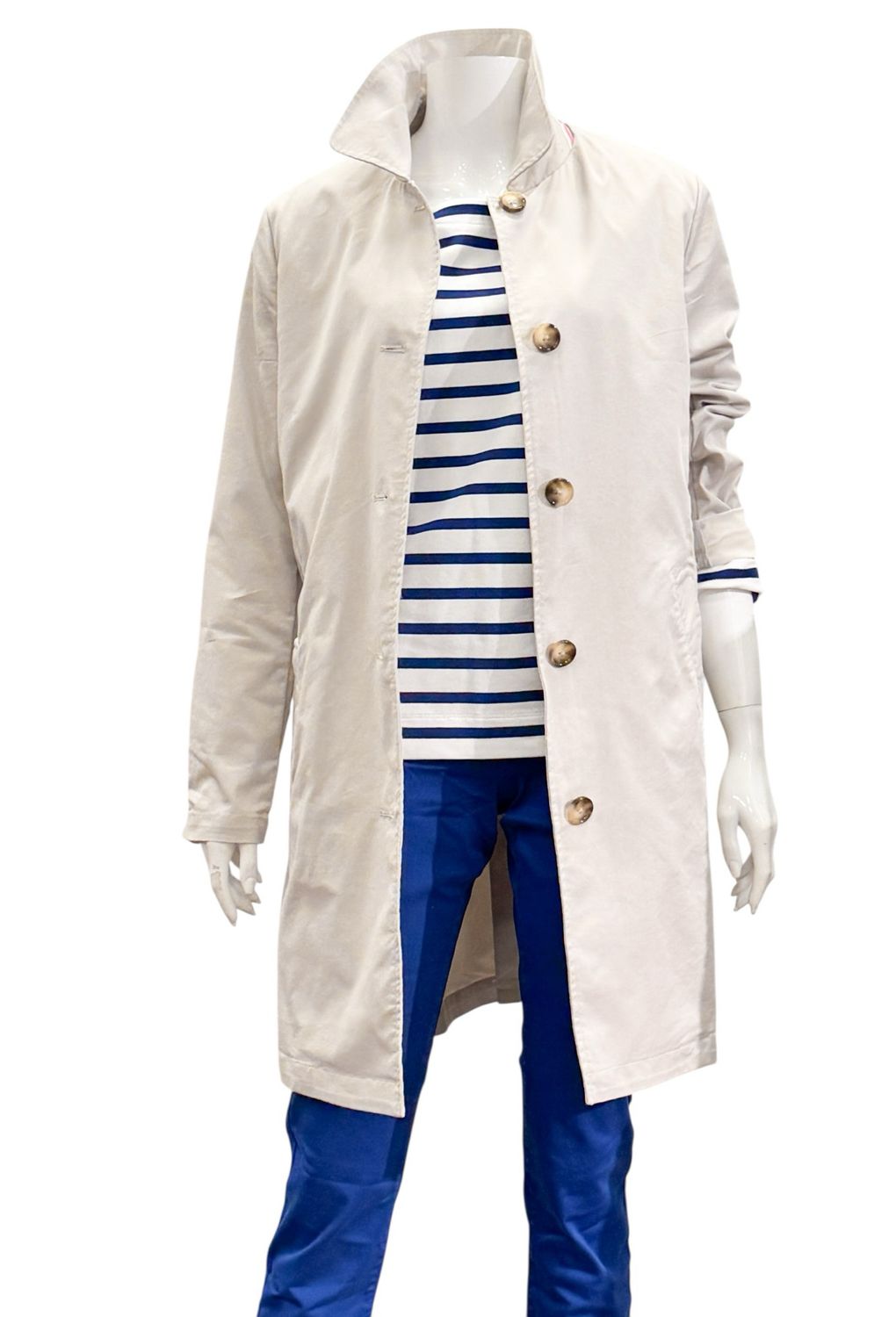 261800-111 stein einreihiger Trench FRIEDA&FREDDIES