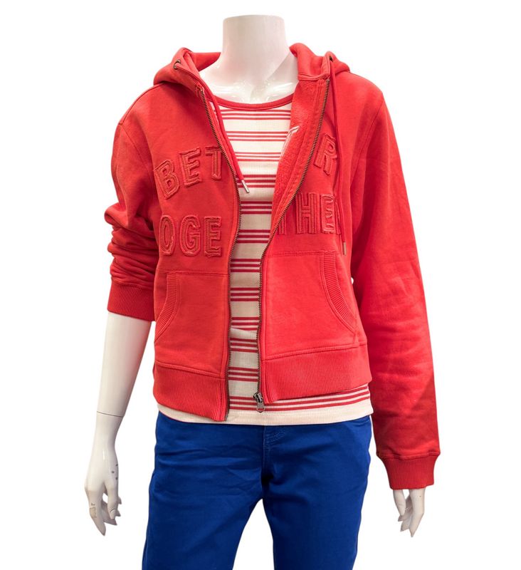 51410-10828 cherry süße Sweatjacke THE SHIRT PROJEKT