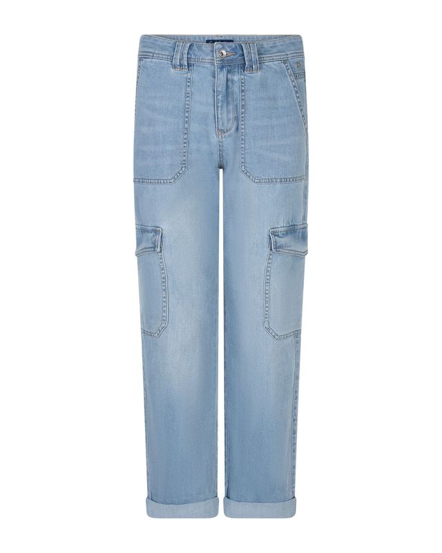 SRB4879 bleach CAITLINA Cargo RED BUTTON