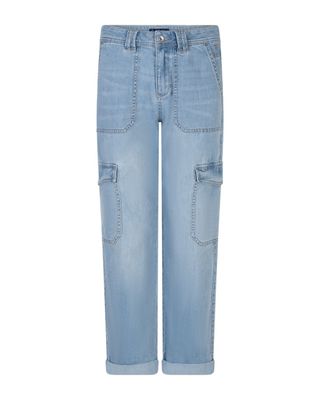 SRB4879 bleach CAITLINA Cargo RED BUTTON