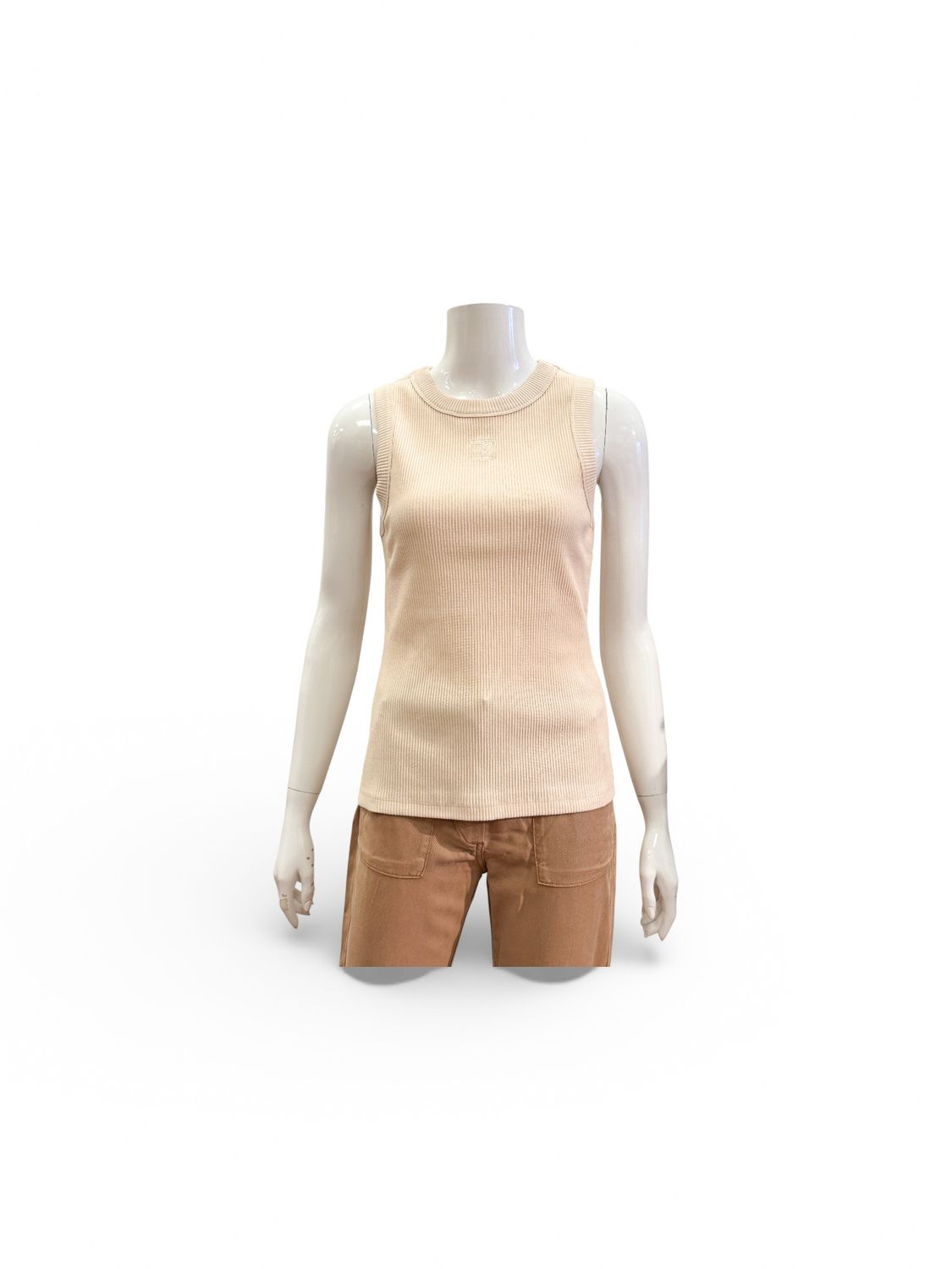 FILIPA beige Unterzieh Ripptop RINO&PELLE