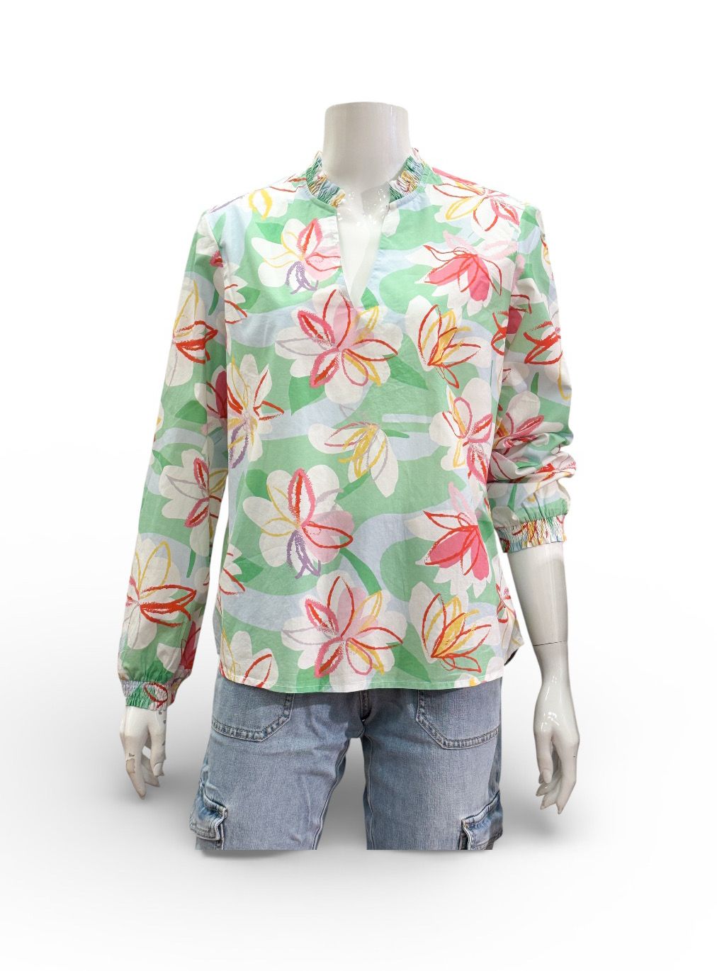 261121-717 Bluse summer green FRIEDA&FREDDIES