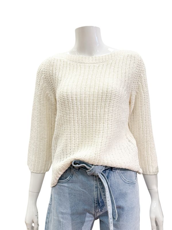 SLK442-8941 Ripppullover milk BLOOMINGS AMSTERDAM