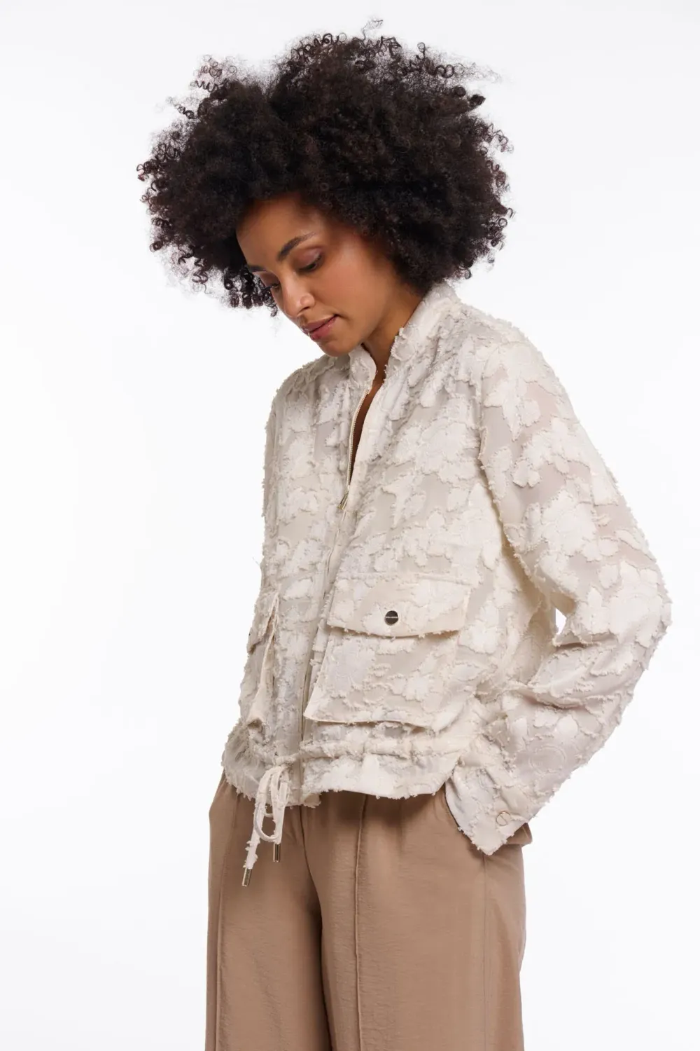 PRIORI modische Ausbrennerjacke birch RINO&PELLE