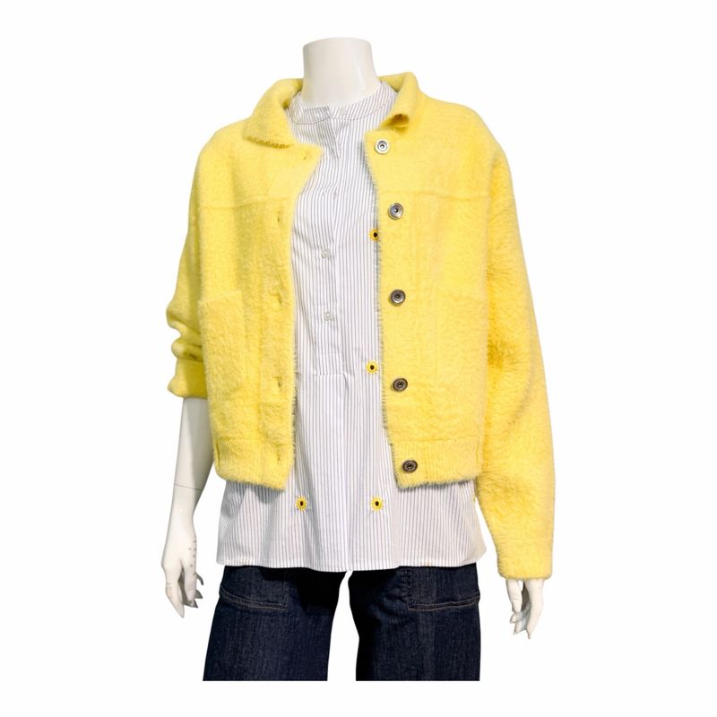 BUBBLY breezy lime flauschige Kurzjacke NEU BUBBLY breezy lime flauschige Kurzjacke NEU