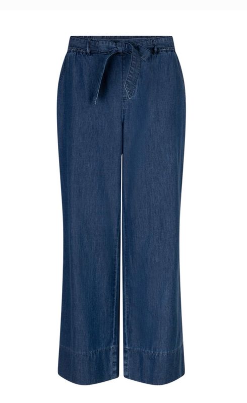 SRB4925 Conny Palazzo denim rinse RED BUTTON SRB4925 Conny Palazzo denim rinse RED BUTTON