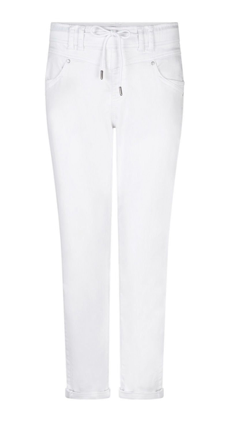 SRB4764 white TESSY CRP jog Colour RED BUTTON Länge 27 SRB4764 white TESSY CRP jog Colour RED BUTTON Länge 27