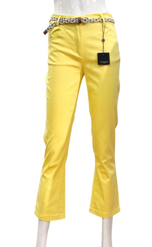 71010 yellow sommerliche 7/8 Hose NAVIGAZIONE