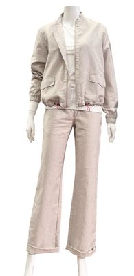 2624008 Leinen BW Hose taupe FRIEDA&FREDDIES NEU 2624008 Leinen BW Hose taupe FRIEDA&FREDDIES NEU