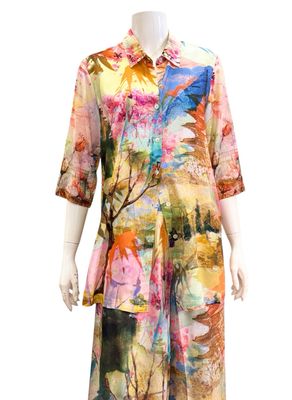 72565 Scenic bunte Kragenbluse ORIENTIQUE NEU 72565 Scenic bunte Kragenbluse ORIENTIQUE NEU