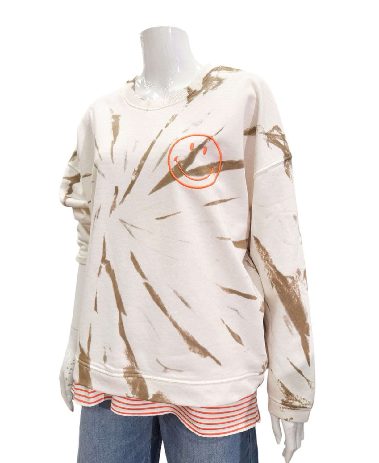 51556 Pinselstrich Oversize Sweater THE SHIRT PROJECT NEU 51556 Pinselstrich Oversize Sweater THE SHIRT PROJECT NEU