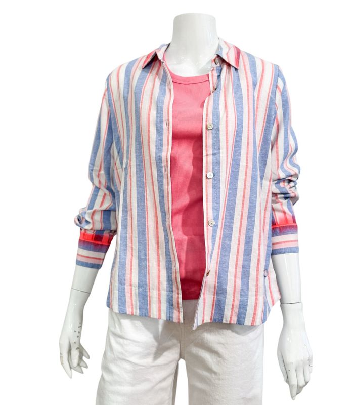 262125-516 Stripe Bluse mit Sprayeffekten FRIEDA&FREDDIES NEU