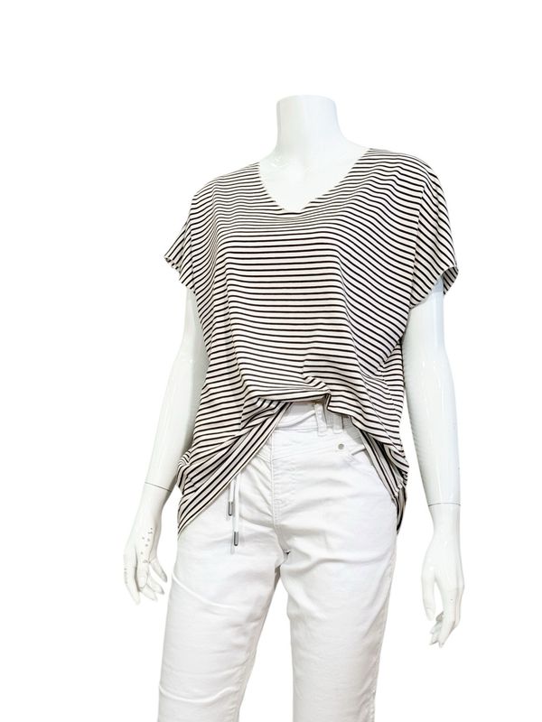 51543 Oversize Shirt ecru espresso THE SHIRT PROJECT NEU