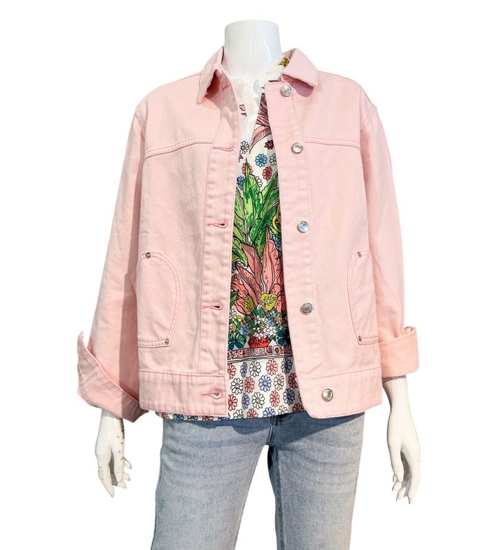 44000 Jeansjacke rose ZWILLINGSHERZ NEU