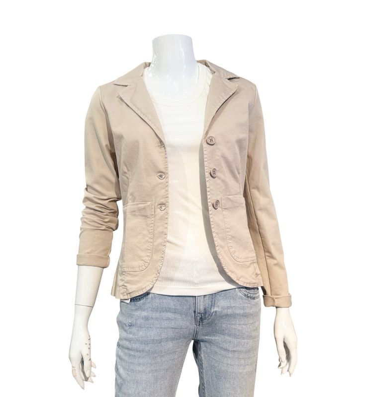 ALICIA TWO JACKET sand YOU TOO