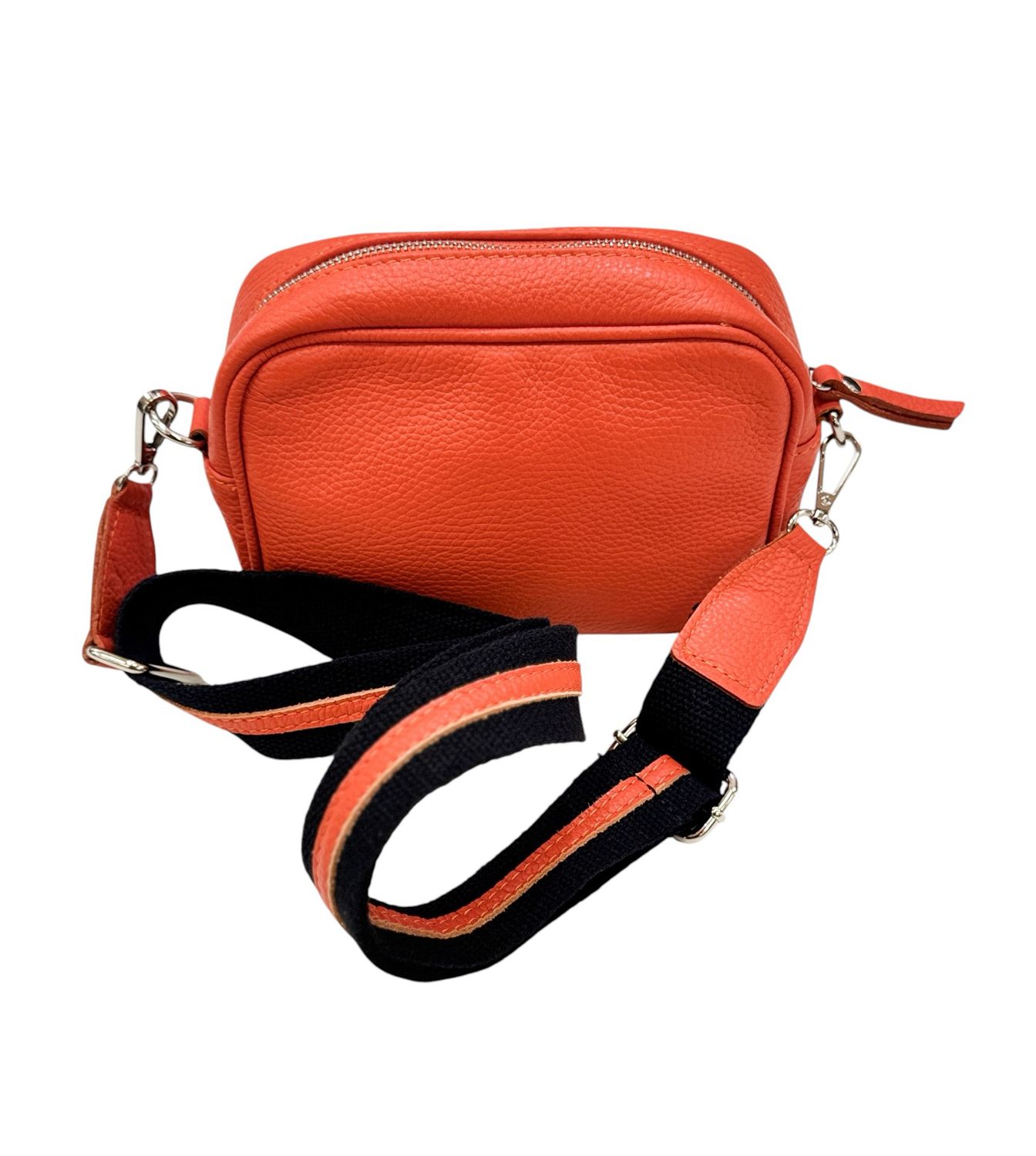 Ledertasche orange ACCESSOIRES