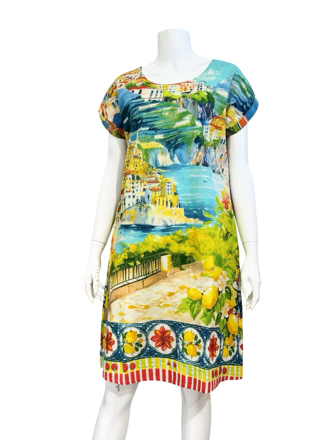 30183 Baumwoll Wendekleid ORIENTIQUE NEU