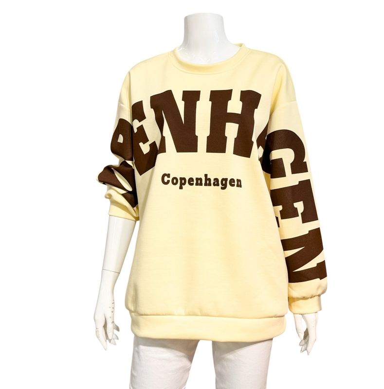 22659  SWEATER "Copenhagen" gelb choco MARTA DU CHATEAU