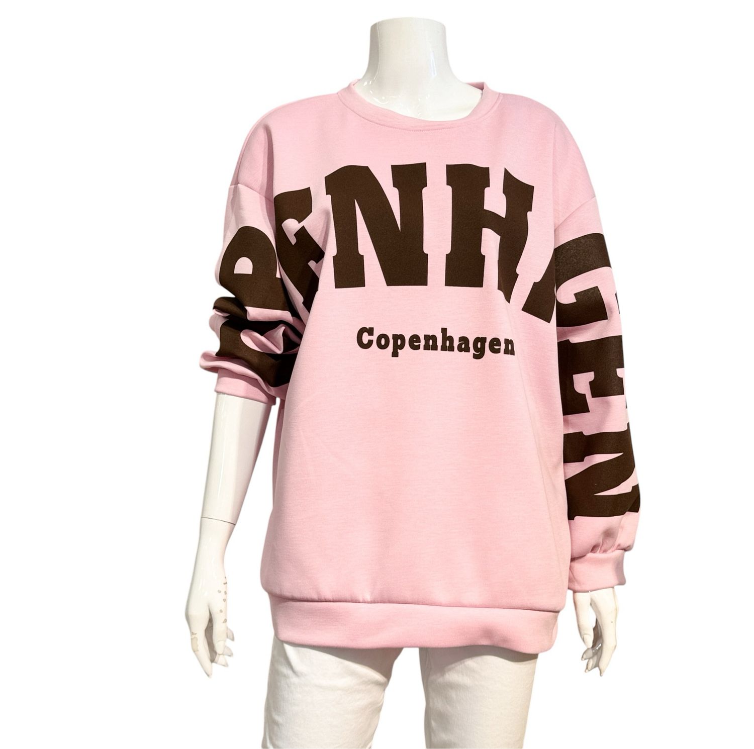 22659  SWEATER "Copenhagen" rose choco MARTA DU CHATEAU