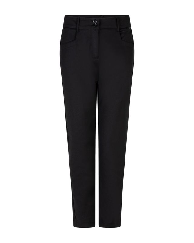 SRB4793 Diana Busypant black RED BUTTON