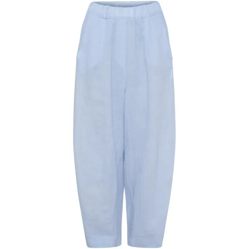 TC16635 legere Leinenhose bleu MARTA DU CHATEAU