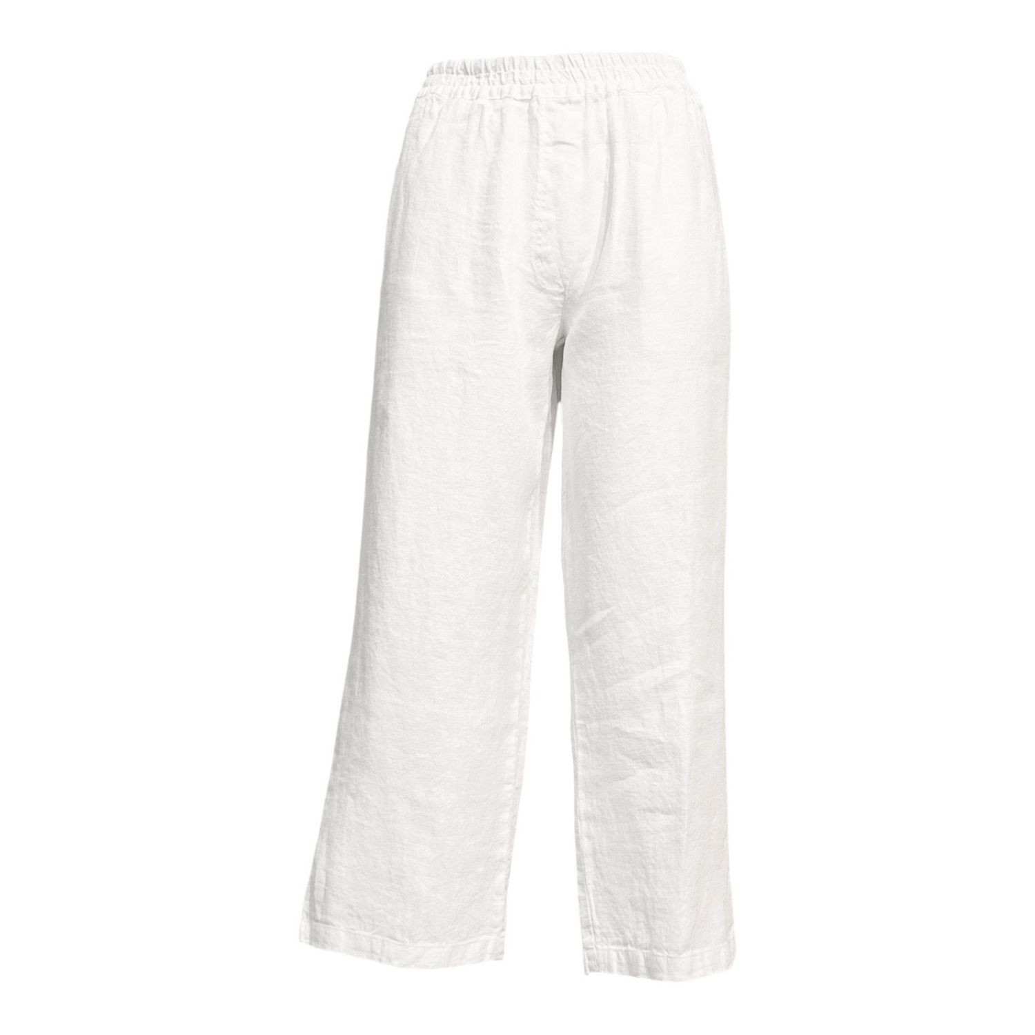 PUT 1718 verkürzte Leinenhose weiß HARIS COTTON PUT 1718 verkürzte Leinenhose weiß HARIS COTTON
