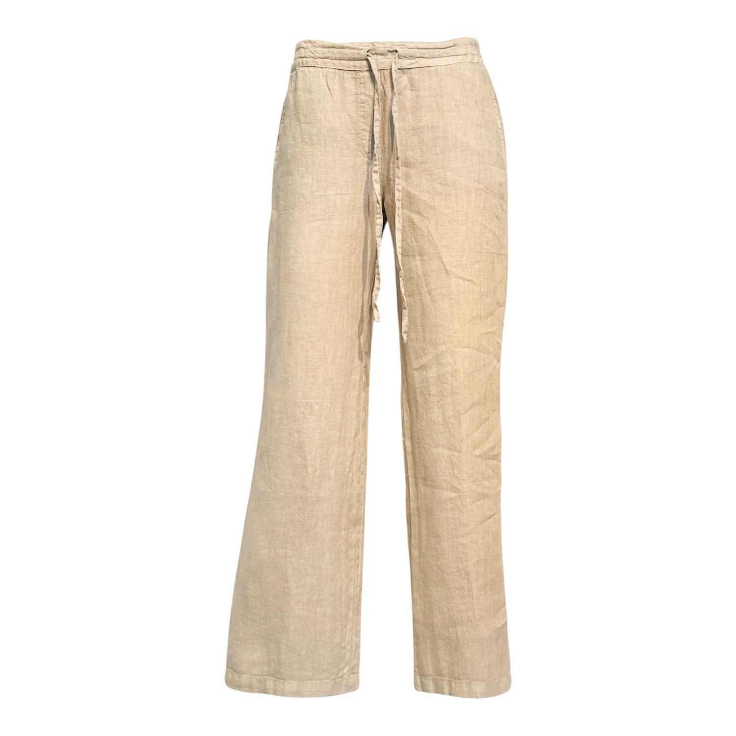 PNT 0763 legere Leinenhose beach sand HARIS COTTON