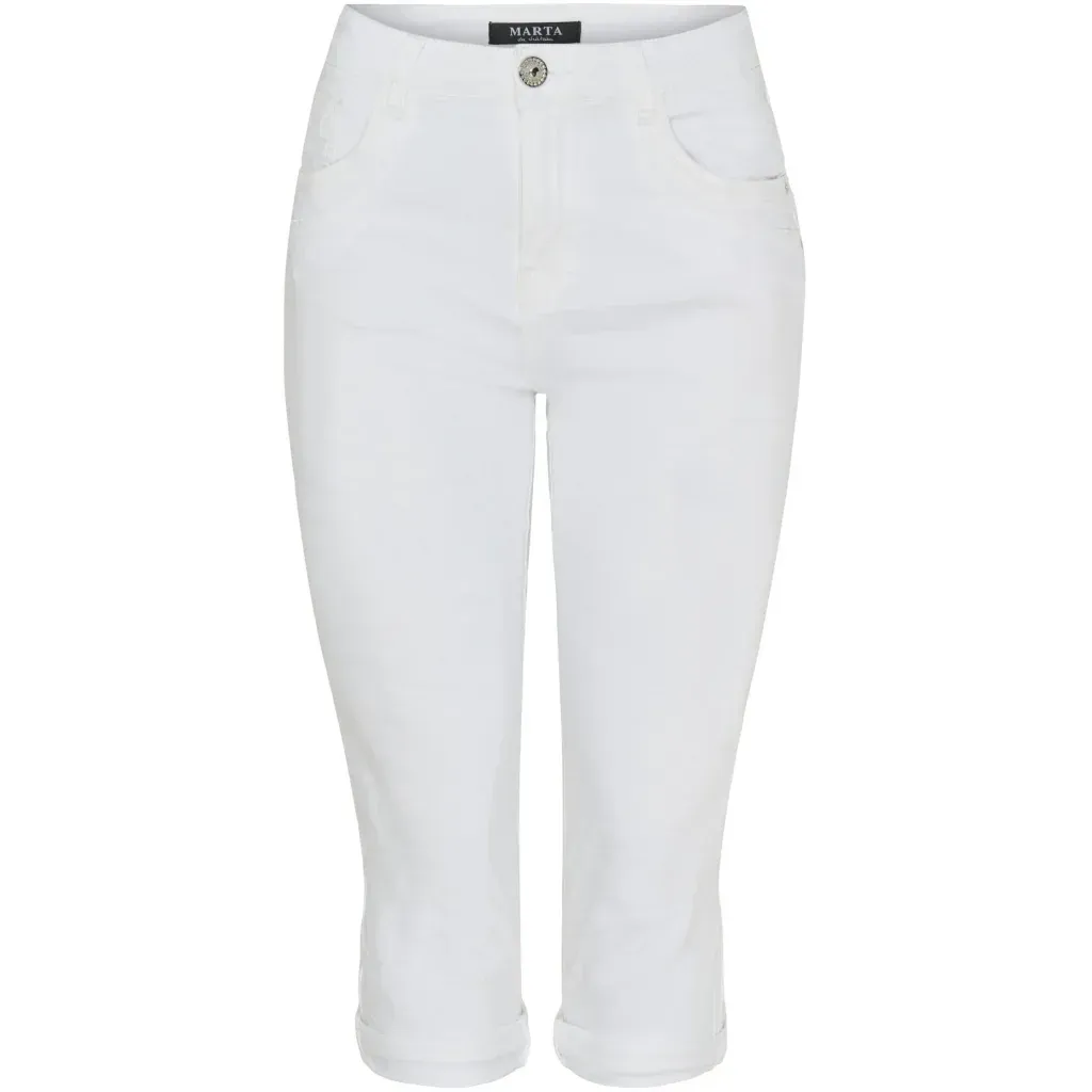 MDC166 BELICIA verküzte Jeans denim beige MARTA DU CHATEAU MDC166 BELICIA verküzte Jeans denim beige MARTA DU CHATEAU