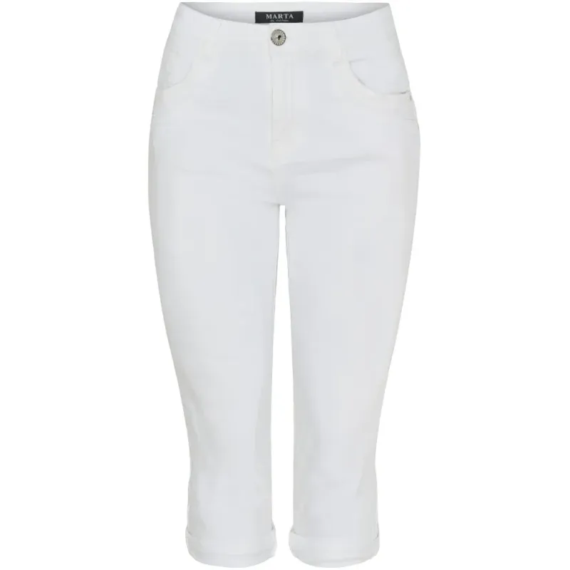 MDC166 BELICIA verküzte Jeans denim beige MARTA DU CHATEAU MDC166 BELICIA verküzte Jeans denim beige MARTA DU CHATEAU