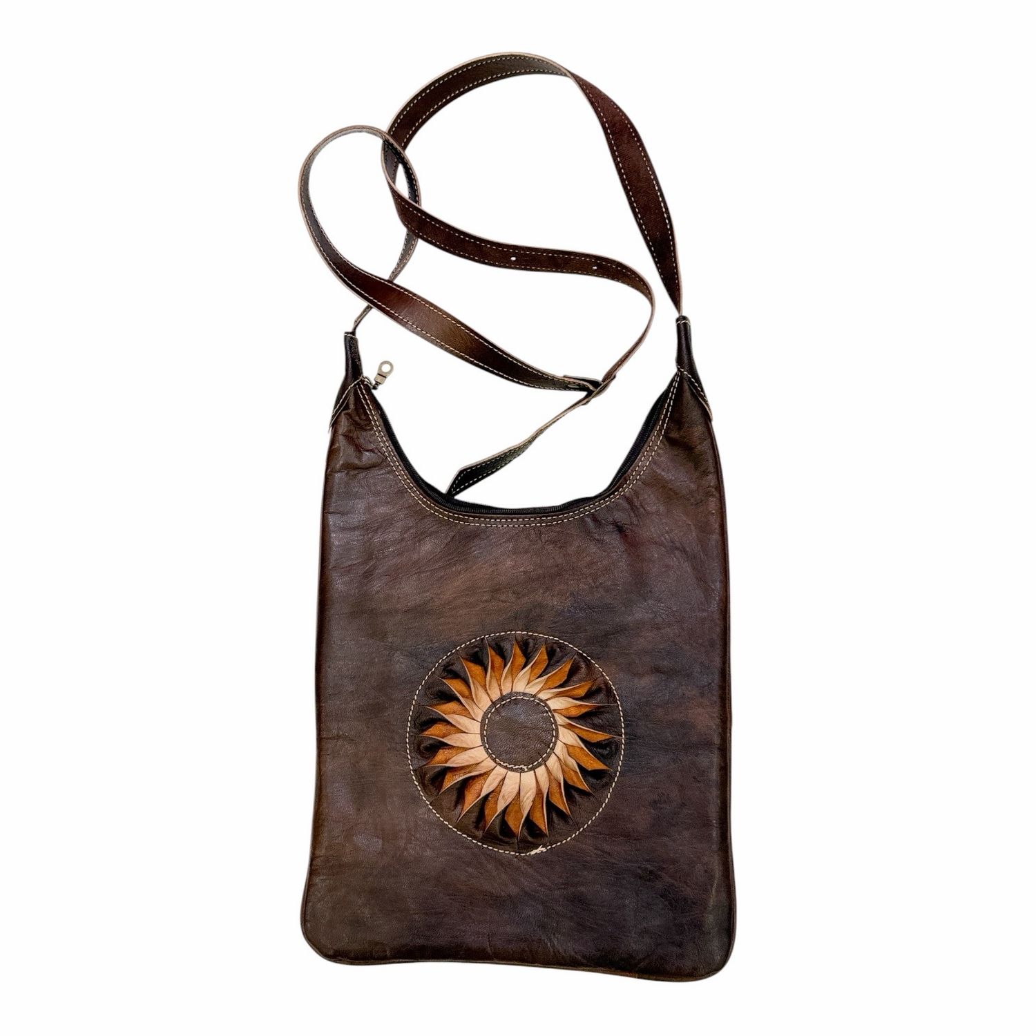 BOLSO PLANO dekorative Umhängetasche braun BOLSO PLANO dekorative Umhängetasche braun