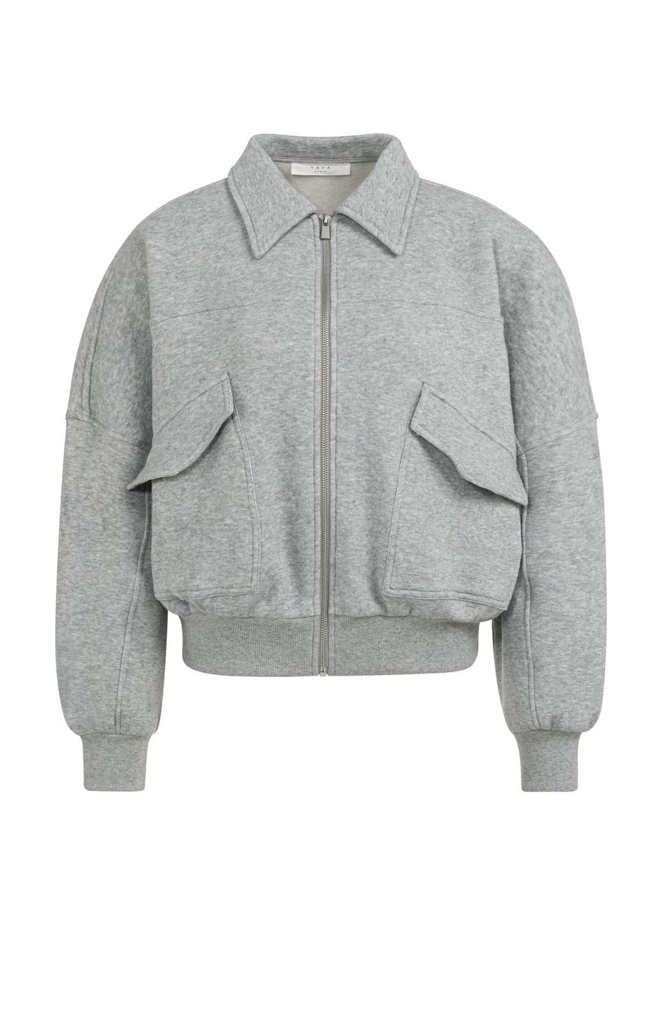 01-519047 Sweatjacke grey melange YAYA 01-519047 Sweatjacke grey melange YAYA