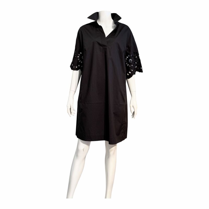 CELYN Sommerkleid mit CUT - out Stickerei black  RINO& PELLE