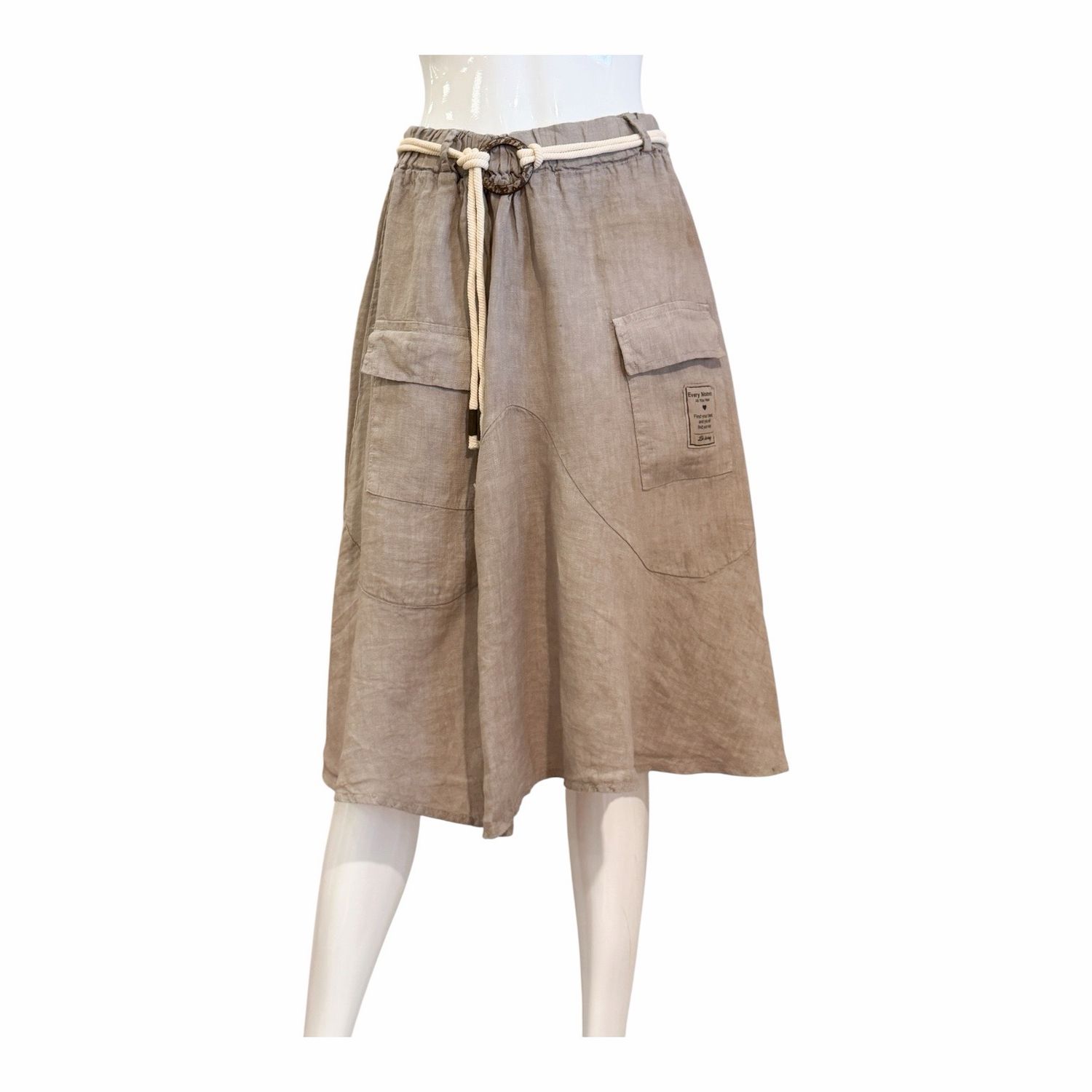 70097 leicher ausgestellter Rock fango  MARTA DU CHATEAU
