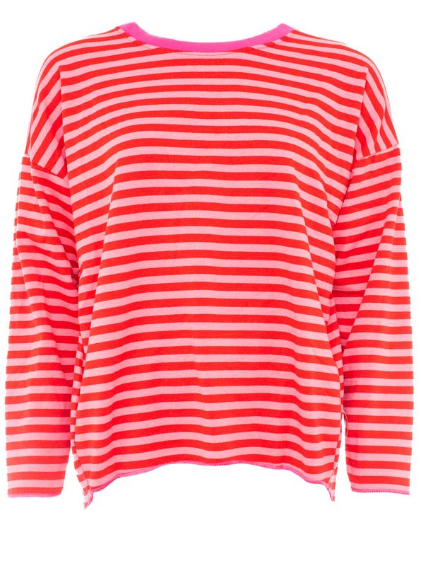 2016 ABO leichter Shirtsweater im Stripedesign rot pink ZWILLINGSHERZ 2016 ABO leichter Shirtsweater im Stripedesign rot pink ZWILLINGSHERZ