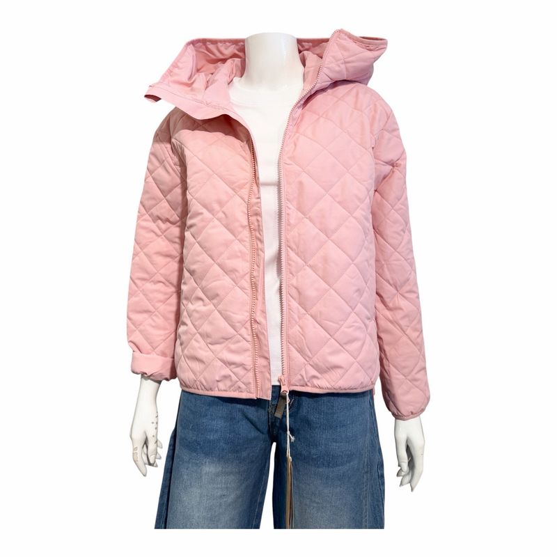 QUILTBY SHORT leichte Steppjacke coral blush-rose DERBE QUILTBY SHORT leichte Steppjacke coral blush-rose DERBE