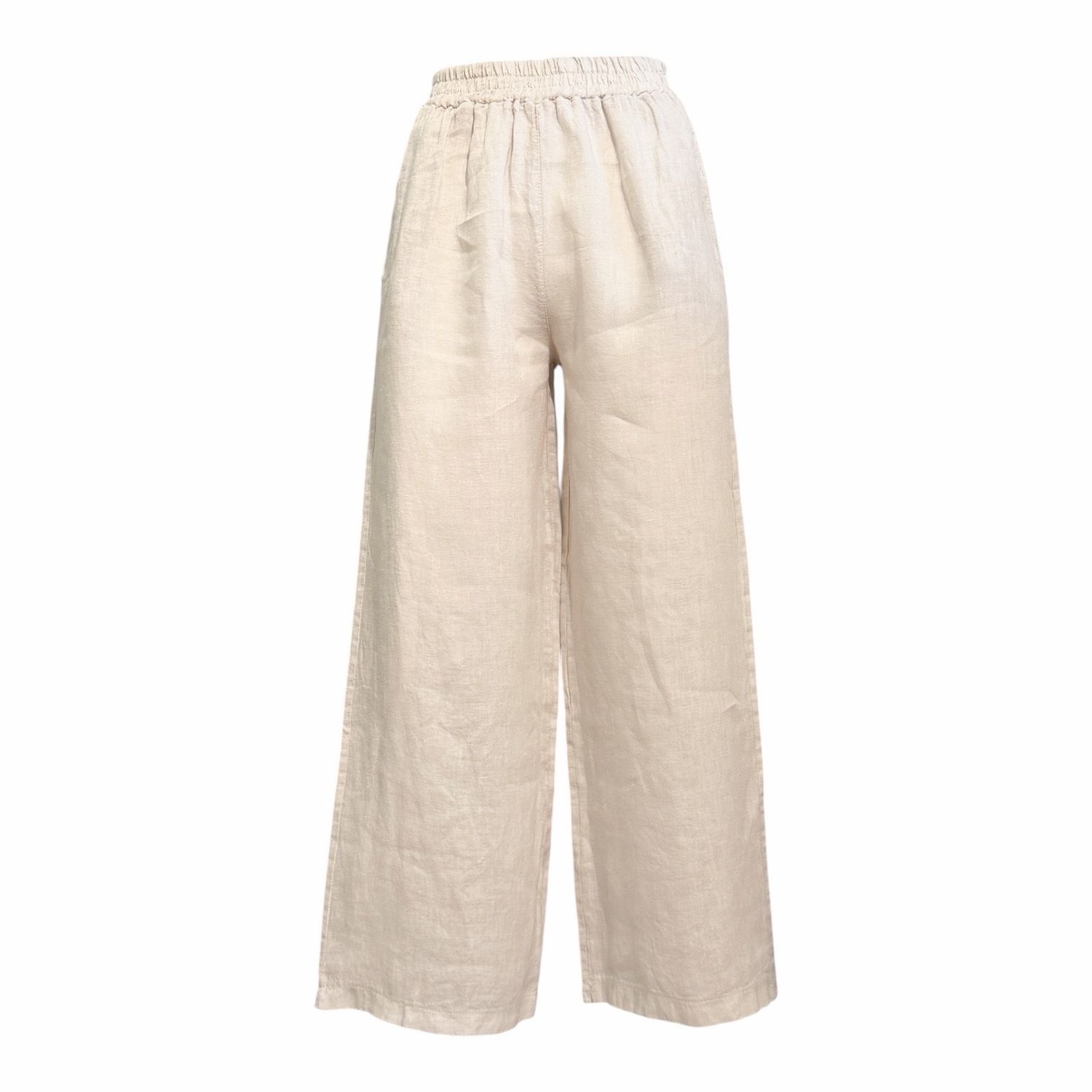 266135 Wide Leg Leinenhose sabbia MARTA DU CHATEAU 266135 Wide Leg Leinenhose sabbia MARTA DU CHATEAU
