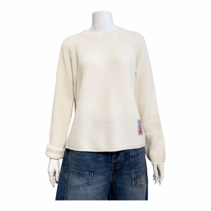266303 Sportlicher Ripppullover offwhite FRIEDA&FREDDIES 266303 Sportlicher Ripppullover offwhite FRIEDA&FREDDIES