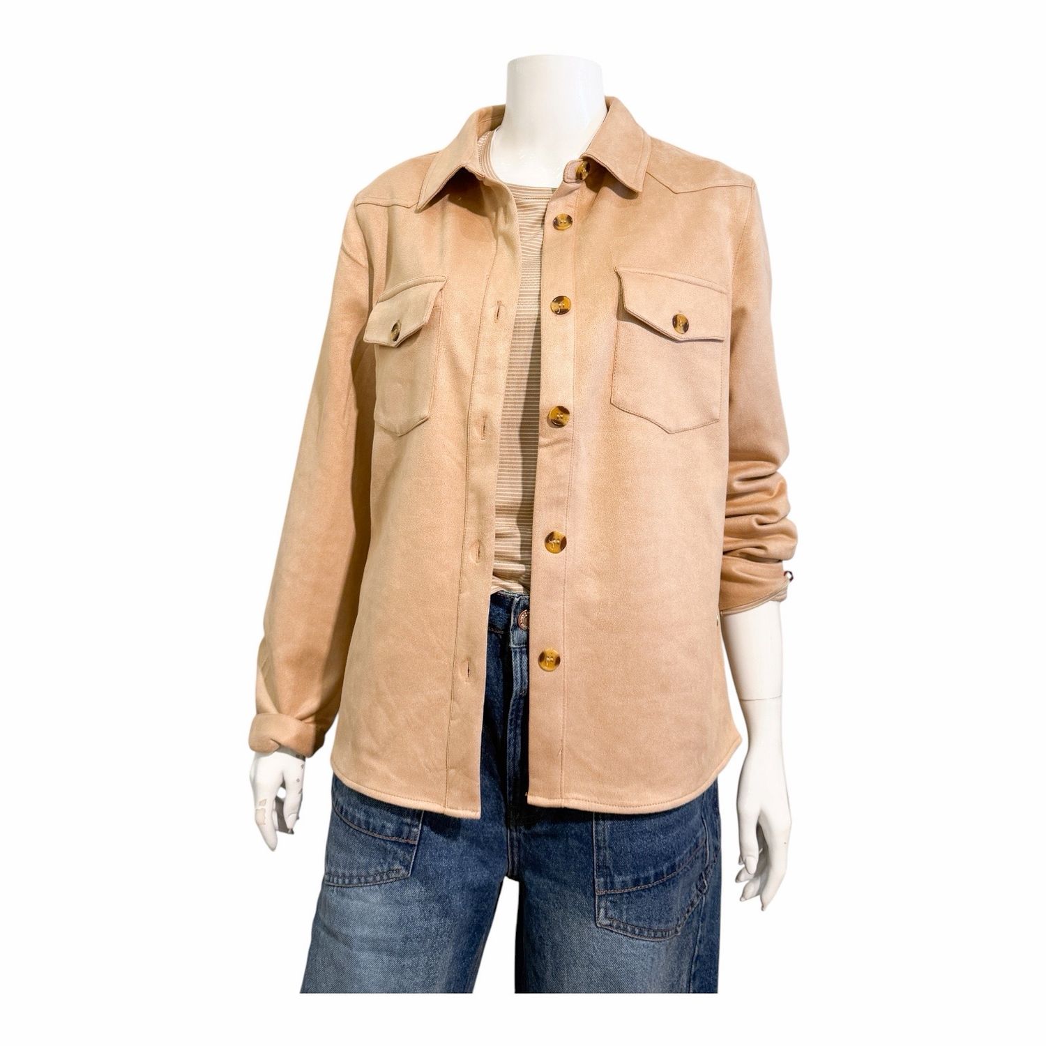 Veloursleder -Hemd sand FRIEDA& FREDDIES Veloursleder -Hemd sand FRIEDA& FREDDIES