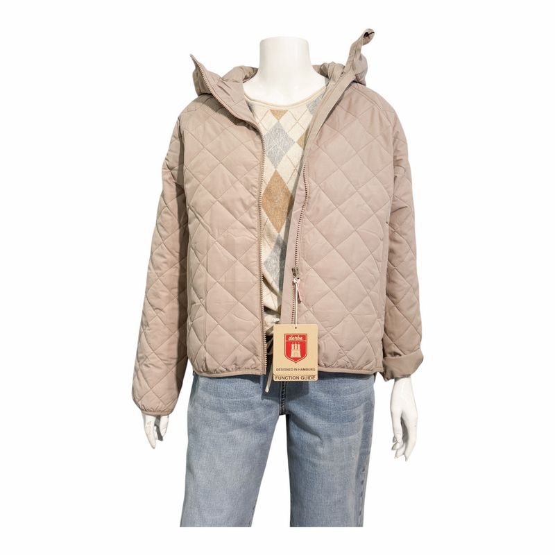 QUILTBY SHORT leichte Steppjacke cobblestone DERBE QUILTBY SHORT leichte Steppjacke cobblestone DERBE