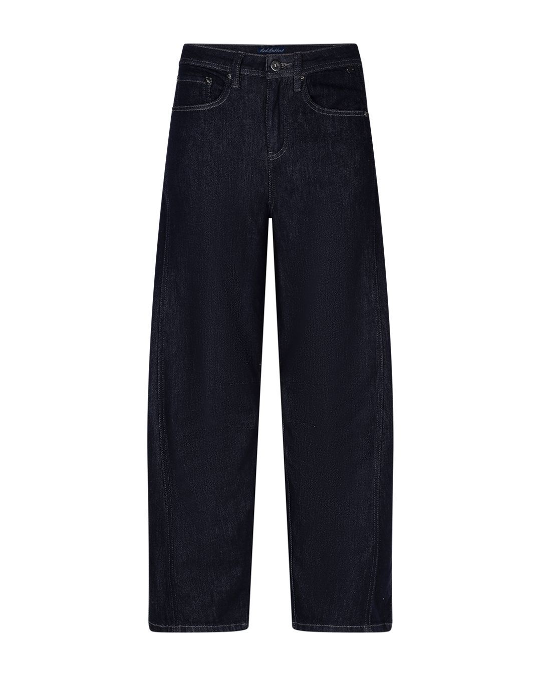 SRB5091 CAYLA Barrel Jeans dark blue RED BUTTON SRB5091 CAYLA Barrel Jeans dark blue RED BUTTON
