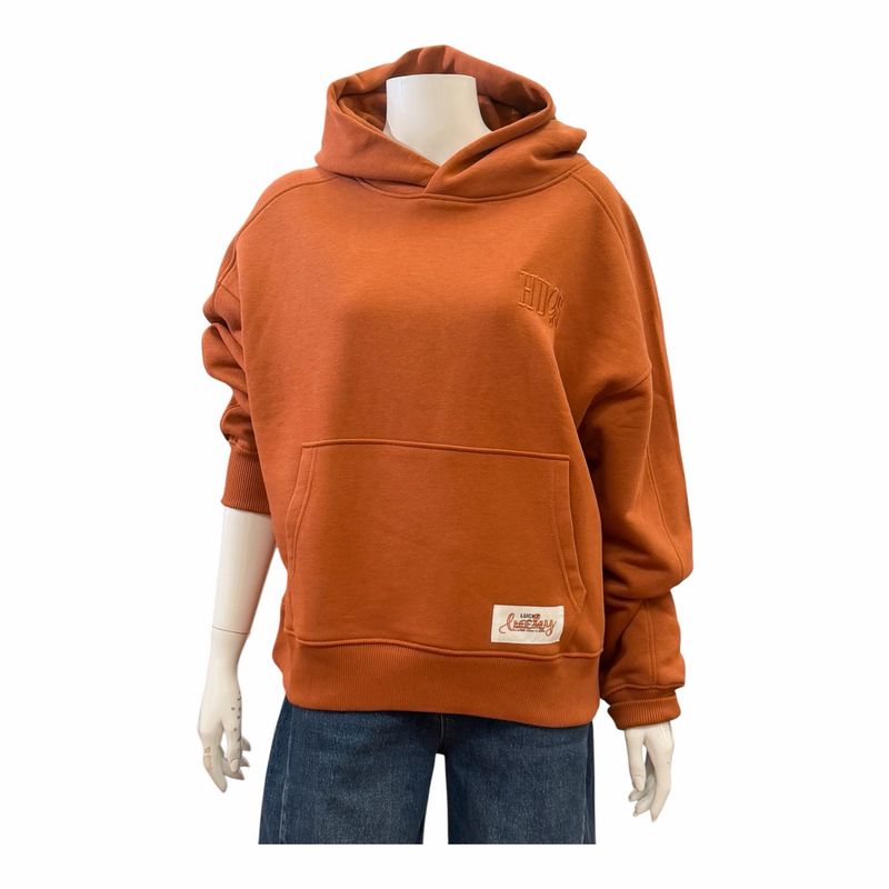 51814 Oversize Hoodie 51814 Oversize Hoodie " Happiness" caramel THE SHIRT PROJECT