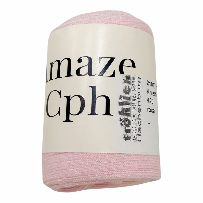 Rippsocken ohne Bündchen rose AMAZE Rippsocken ohne Bündchen rose AMAZE