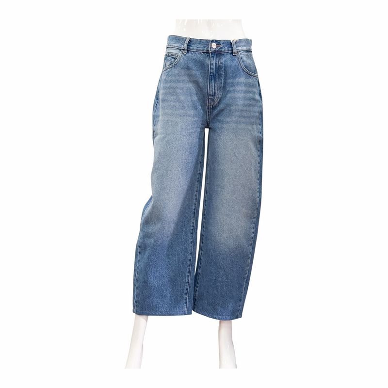 51843-2 wieder eine coole Barrel Jeans blue denim verkürzte 28 Länge THE SHIRT PROJECT 51843-2 wieder eine coole Barrel Jeans blue denim verkürzte 28 Länge THE SHIRT PROJECT