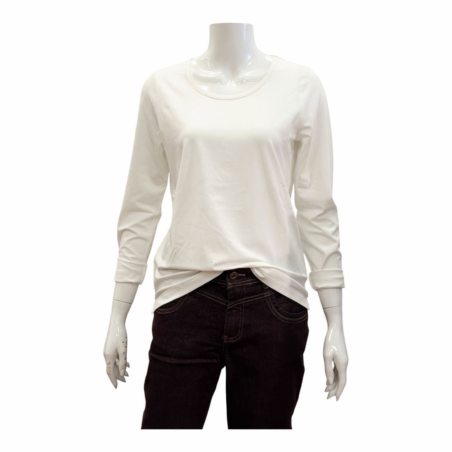SLT275-9102 Basicshirt offwhite BLOOMINGS SLT275-9102 Basicshirt offwhite BLOOMINGS