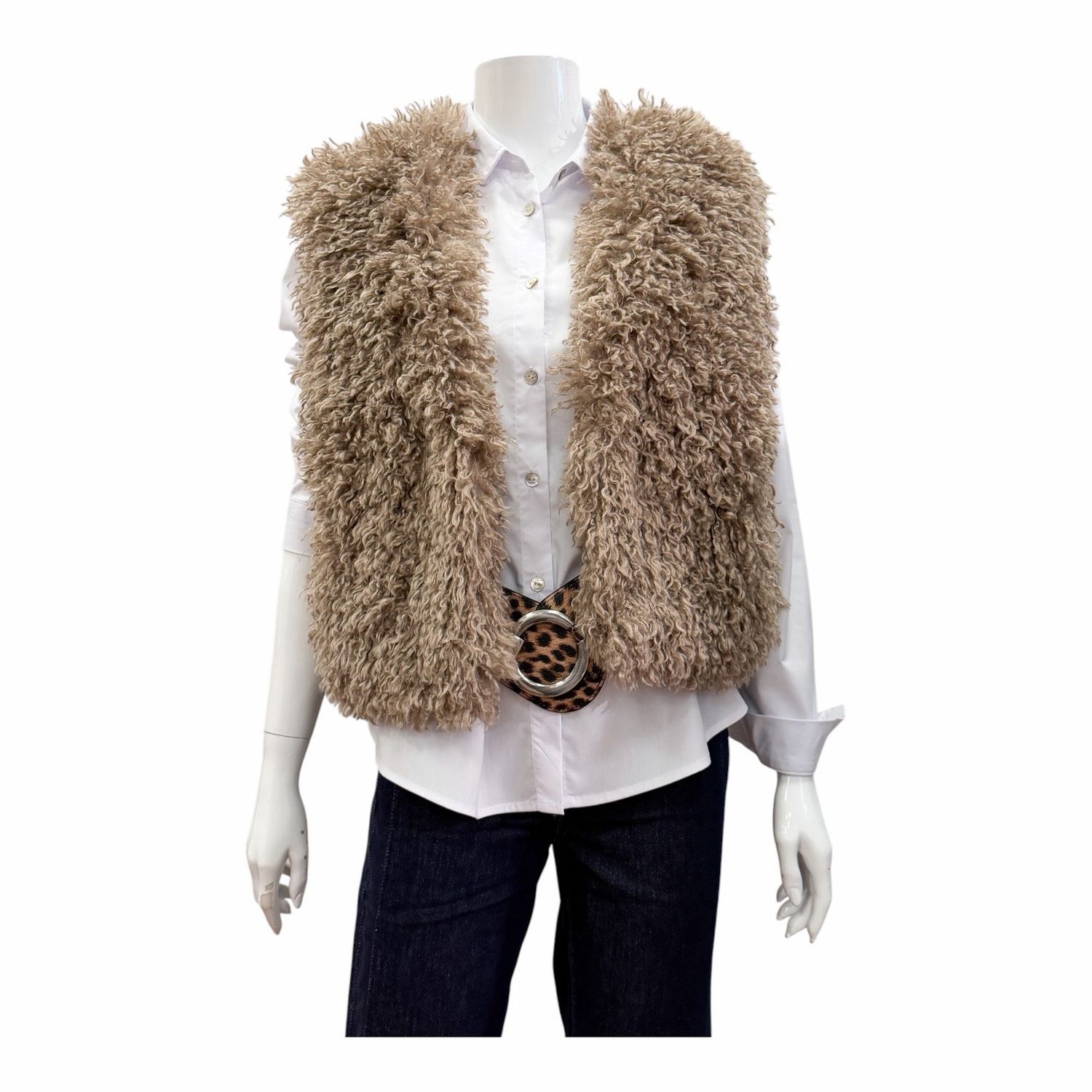 SENSY Puschelweste mocha latte RINO&PELLE SENSY Puschelweste mocha latte RINO&PELLE