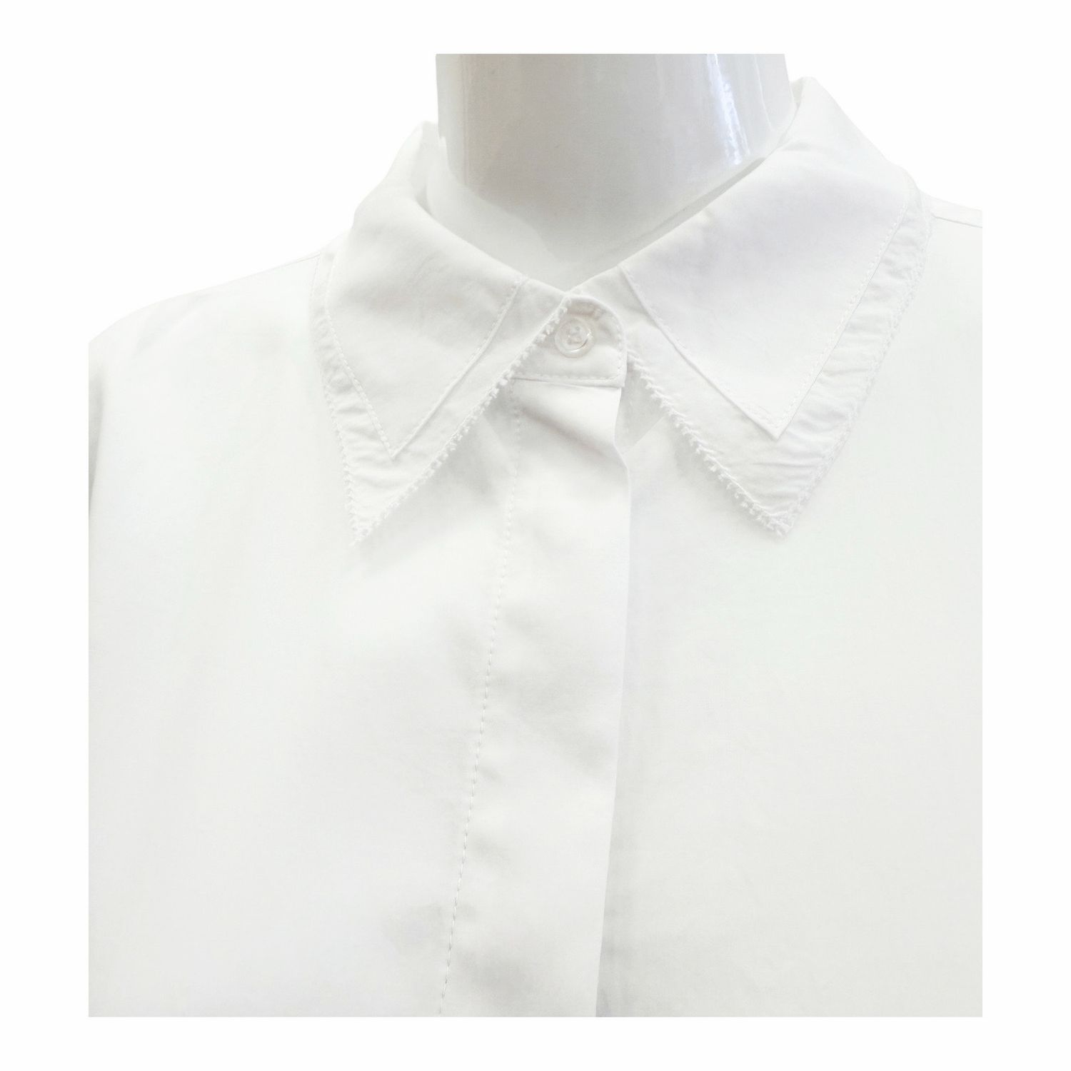01-201247 Bluse mit Kragen und Manschettendetails pure white YAYA 01-201247 Bluse mit Kragen und Manschettendetails pure white YAYA