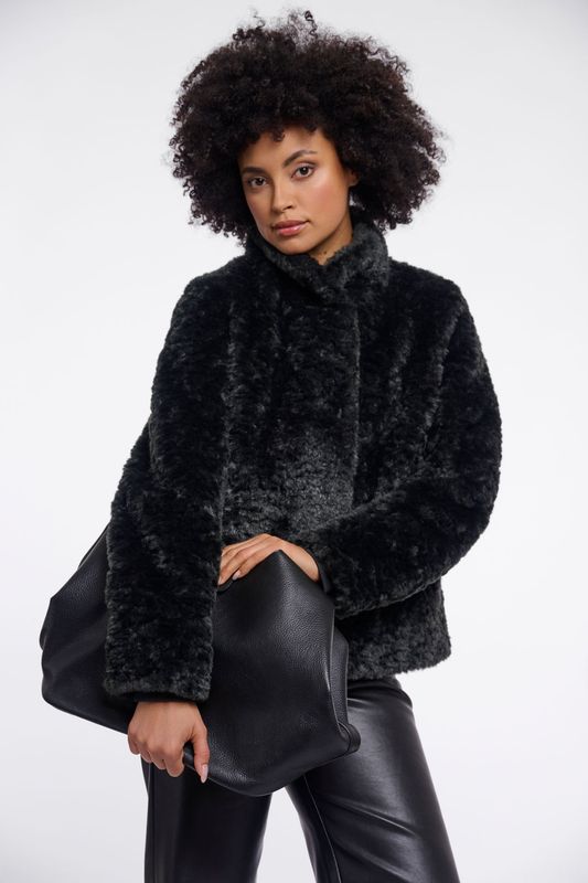 KION kuschelige elegante Teddyjacke grau blau RINO & PELLE KION kuschelige elegante Teddyjacke grau blau RINO & PELLE