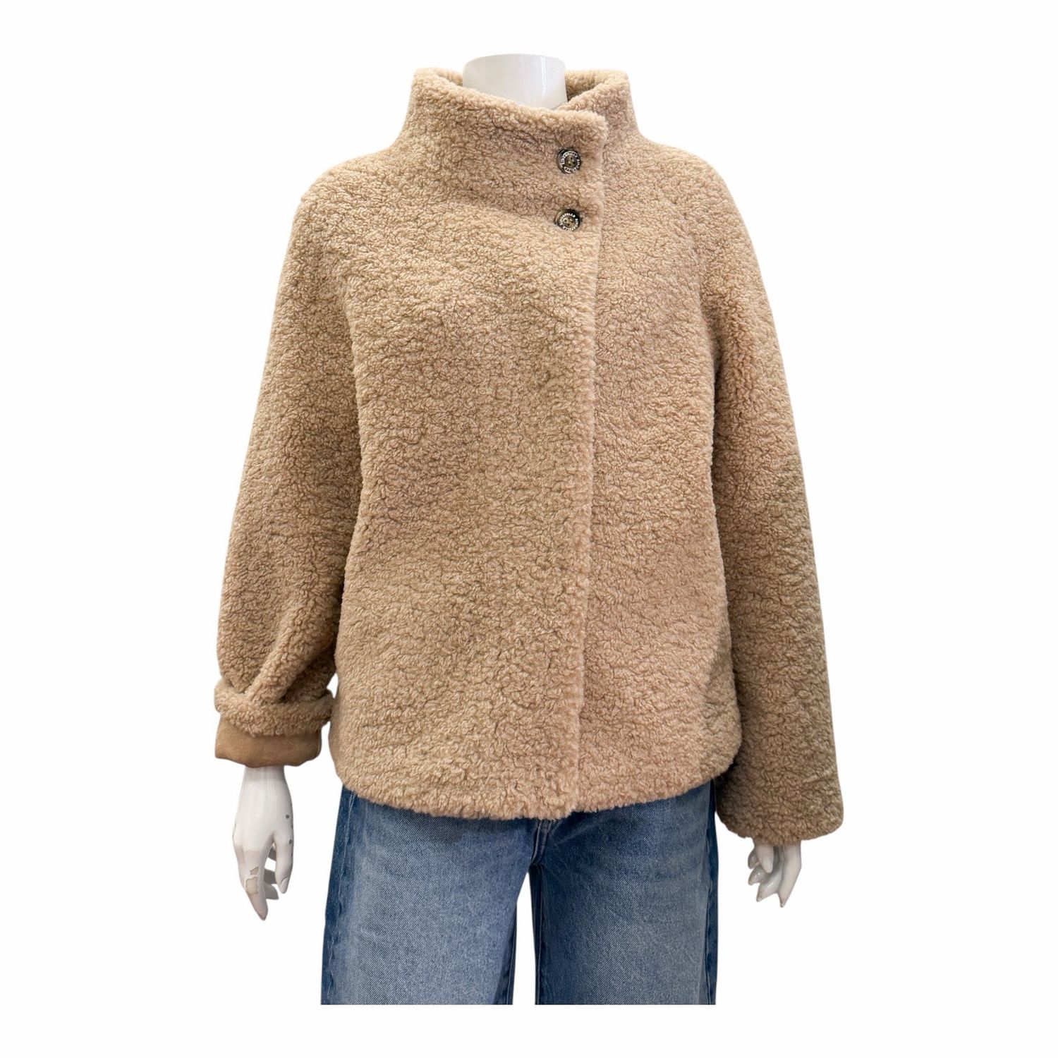DENU Teddyjacke oat beige RINO & PELLE DENU Teddyjacke oat beige RINO & PELLE