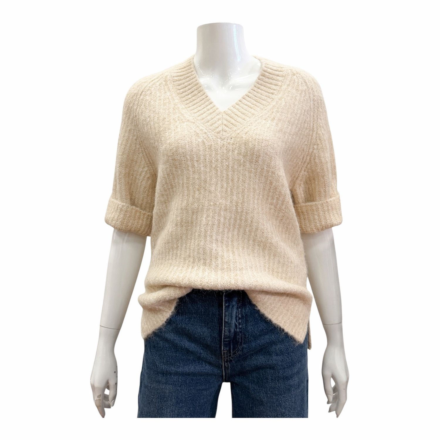 SLK453-9068 V Pullover beige mel. BLOOMINGS AMSTERDAM SLK453-9068 V Pullover beige mel. BLOOMINGS AMSTERDAM