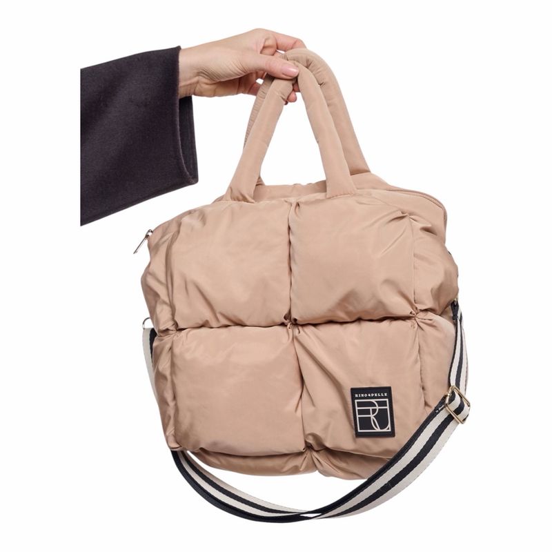 NIKITA padded Handbag beige RINO&PELLE NIKITA padded Handbag beige RINO&PELLE